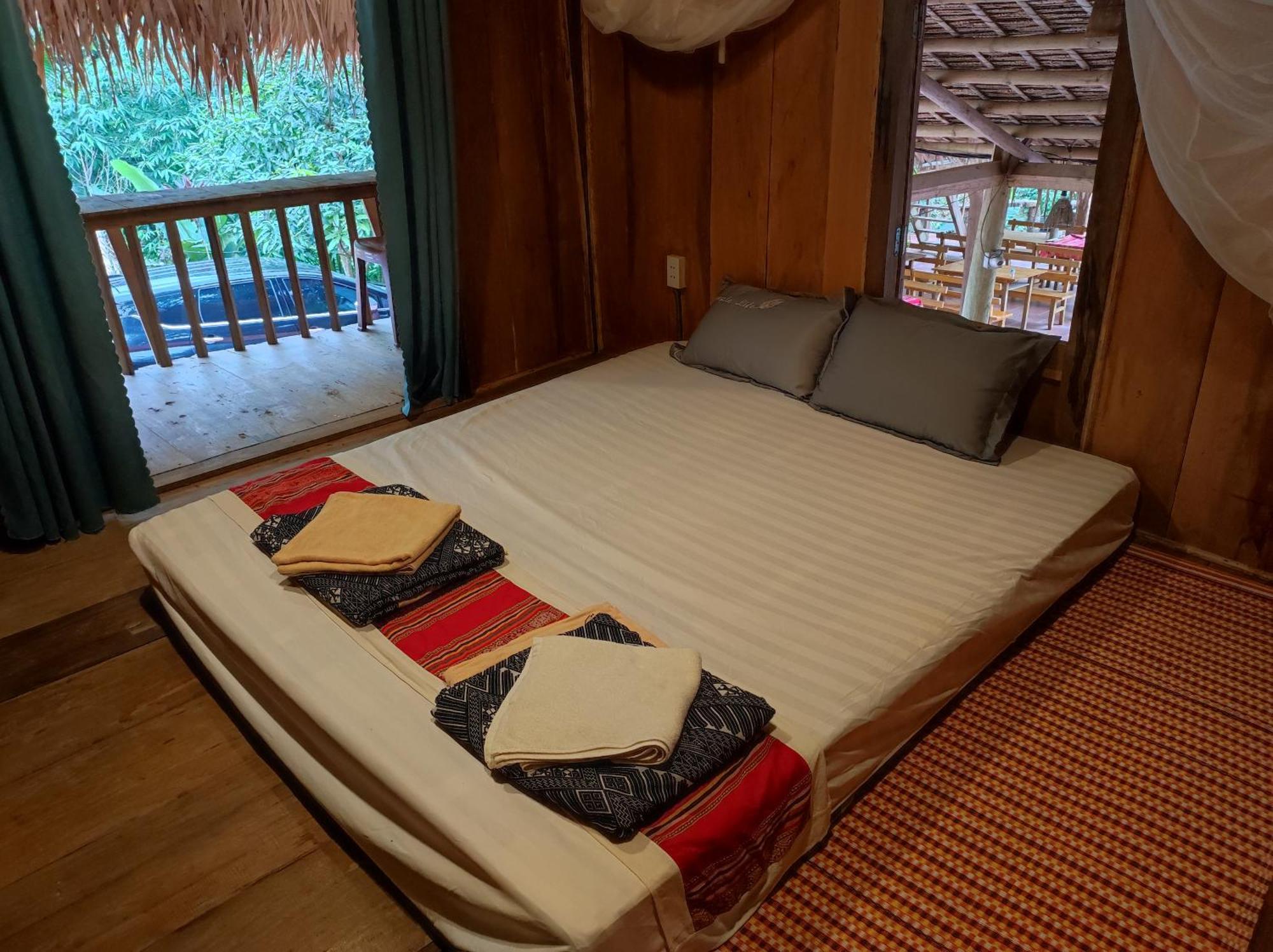 Lepont Mu Waterfall Bungalow Hòa Bình Esterno foto