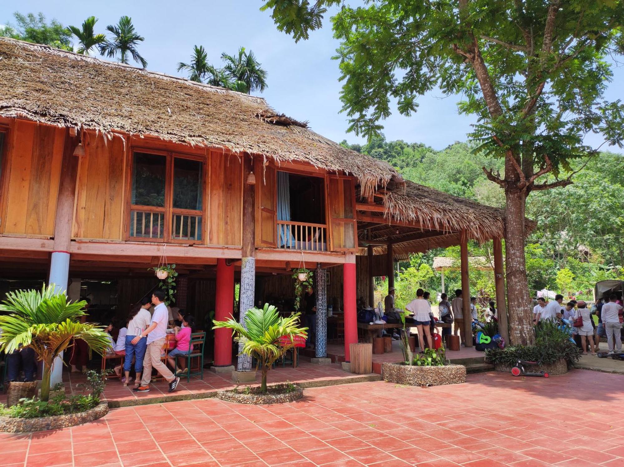 Lepont Mu Waterfall Bungalow Hòa Bình Esterno foto