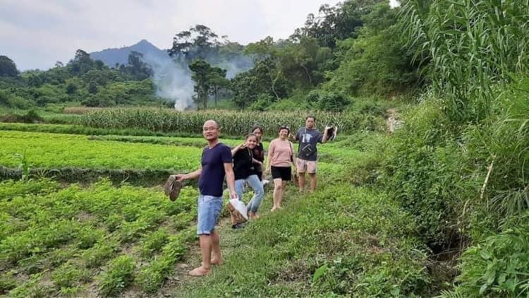 Lepont Mu Waterfall Bungalow Hòa Bình Esterno foto