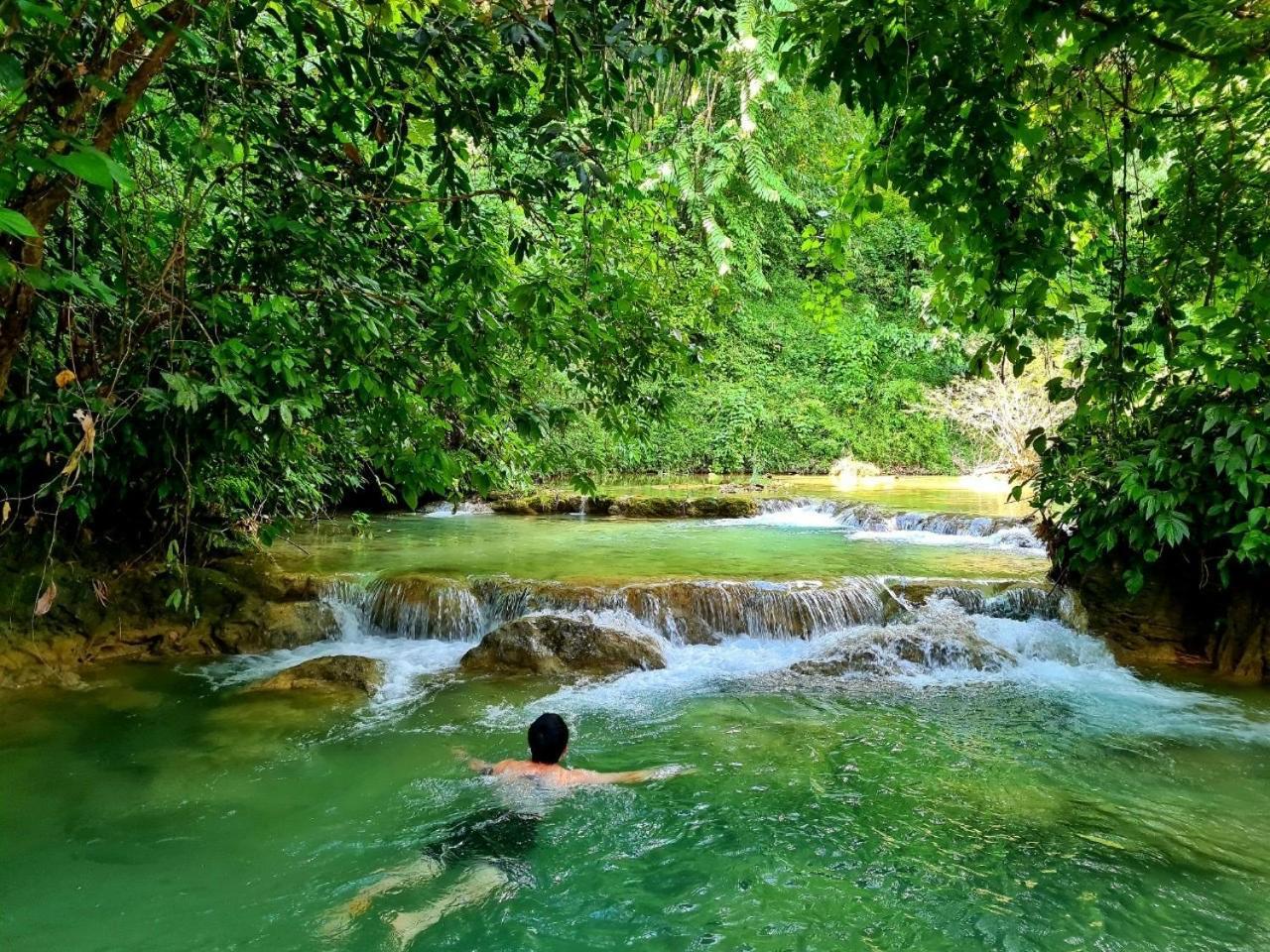Lepont Mu Waterfall Bungalow Hòa Bình Esterno foto