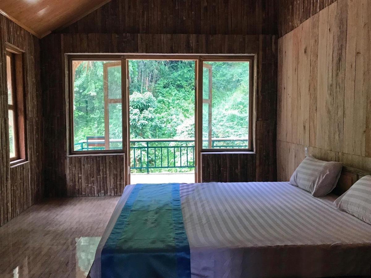 Lepont Mu Waterfall Bungalow Hòa Bình Esterno foto