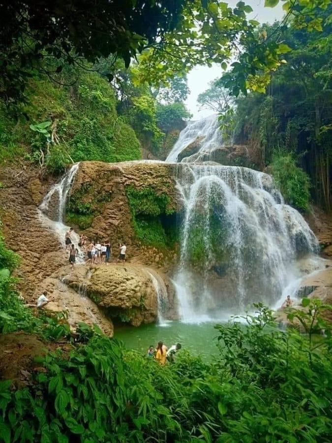 Lepont Mu Waterfall Bungalow Hòa Bình Esterno foto